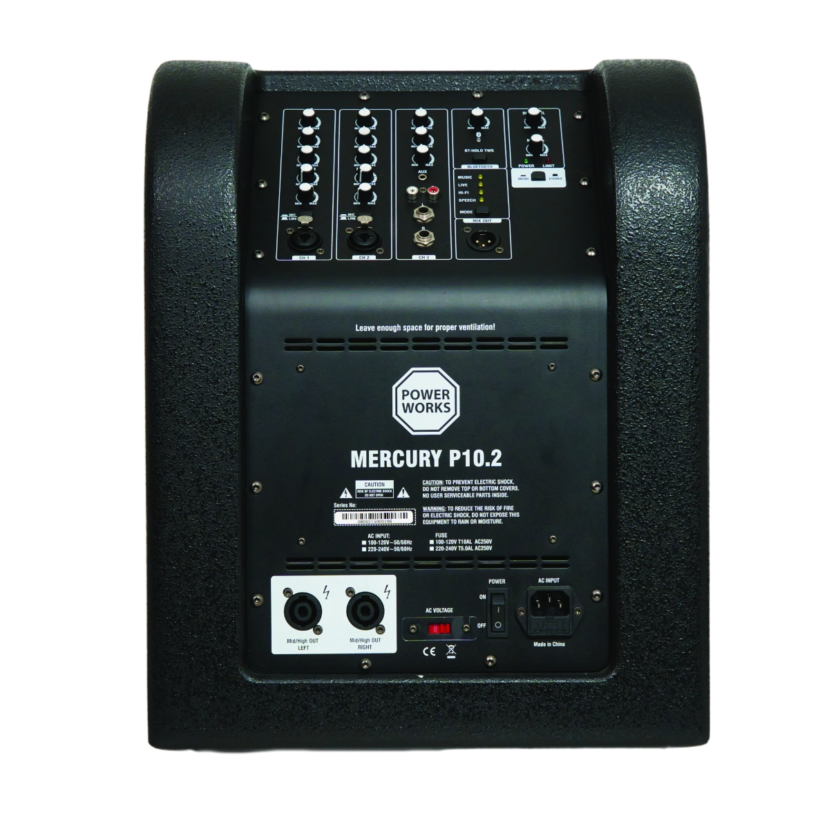 PowerWorks - Mercury 10.2 Portable PA System
