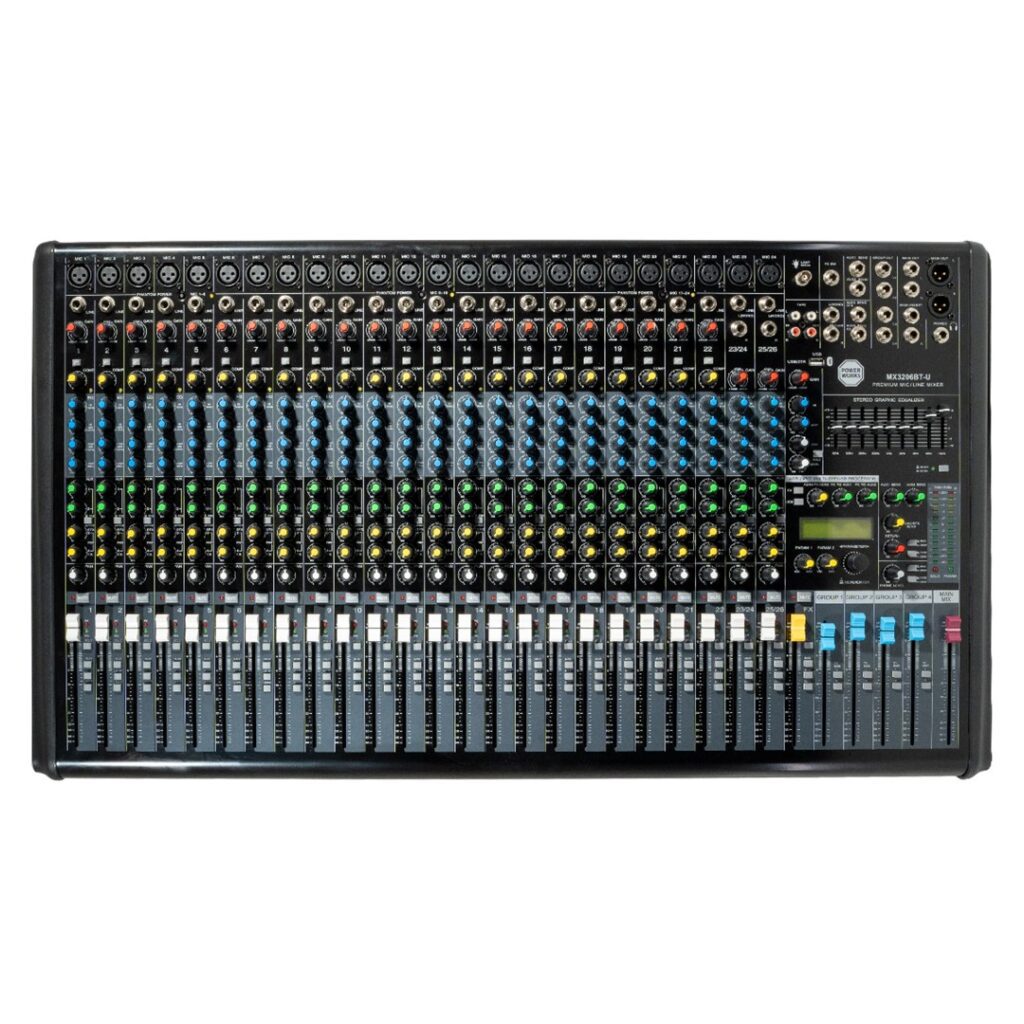 PowerWorks MX3206BT-U Analogue Mixer