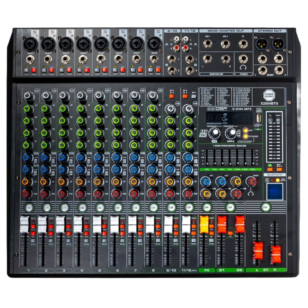 PowerWorks - X2004BT - USB Mixer